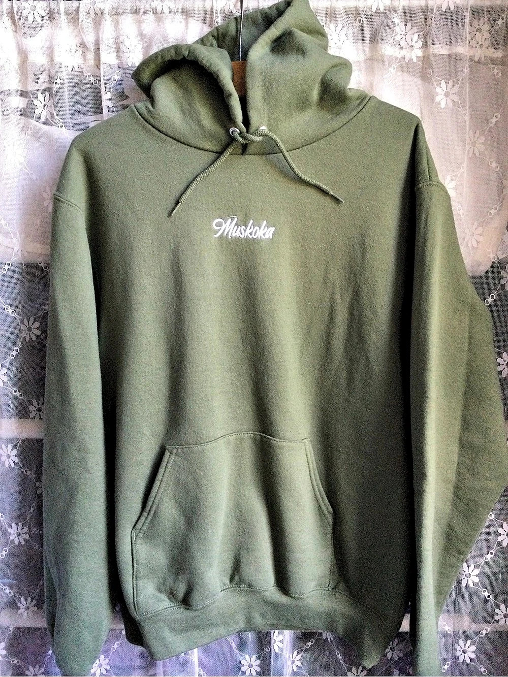 Champion ‘Muskoka’ army green Pullover Hoodie